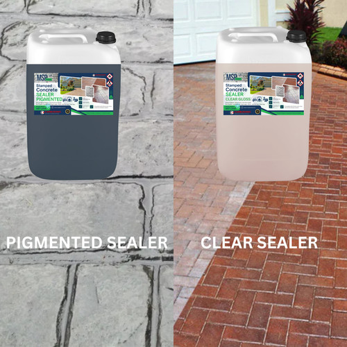 Pattern imprinted concrete - imprinted,