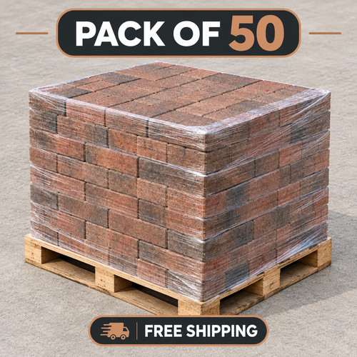 Brindle concrete block paving - concrete,