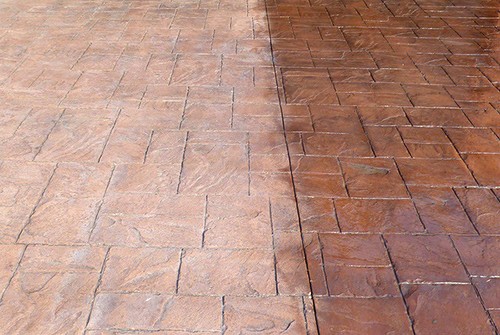 Matt finish pattern imprinted - matt,