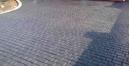Pattern imprinted concrete - pattern,