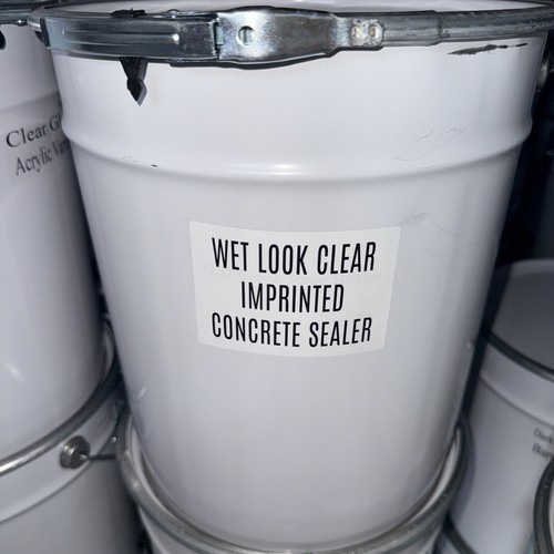Imprinted concrete sealer - imprinted,